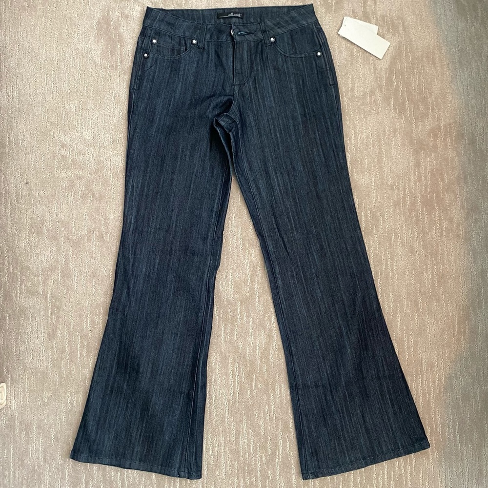 NWT Willi Smith Flare Leg Blue Jeans